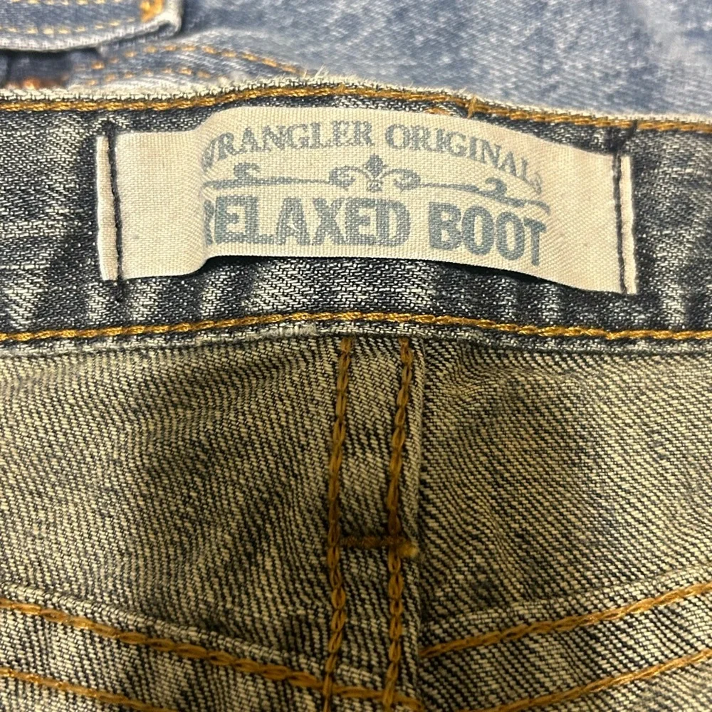Wrangler Original Relaxed Boot Cut Denim Jeans‎ Mens Size 33 X 30